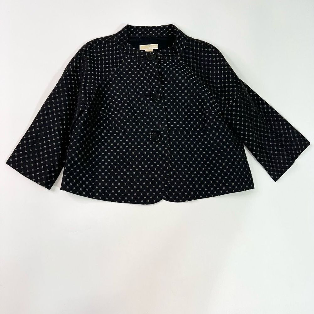 Michael Kors Black and White Blazer